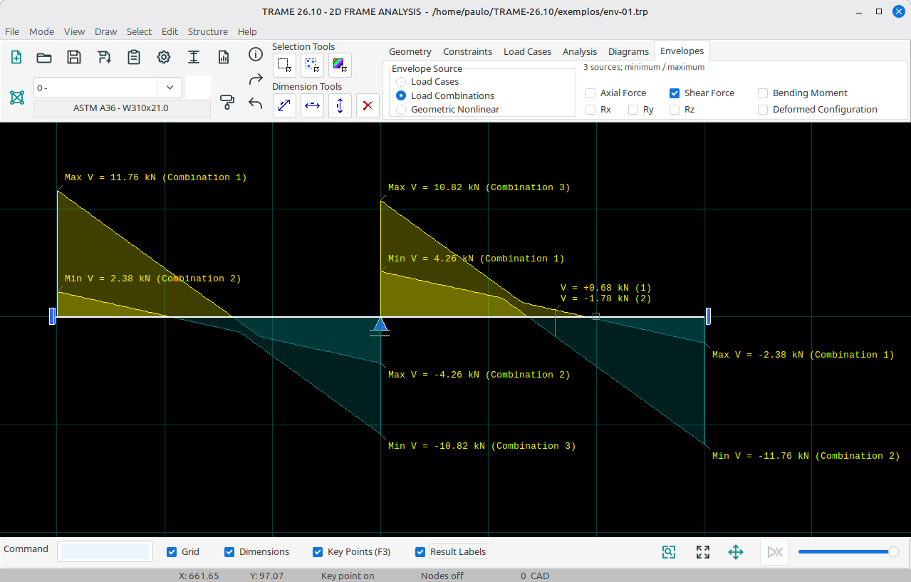 Interface do TRAME 26.10 — imagem 5